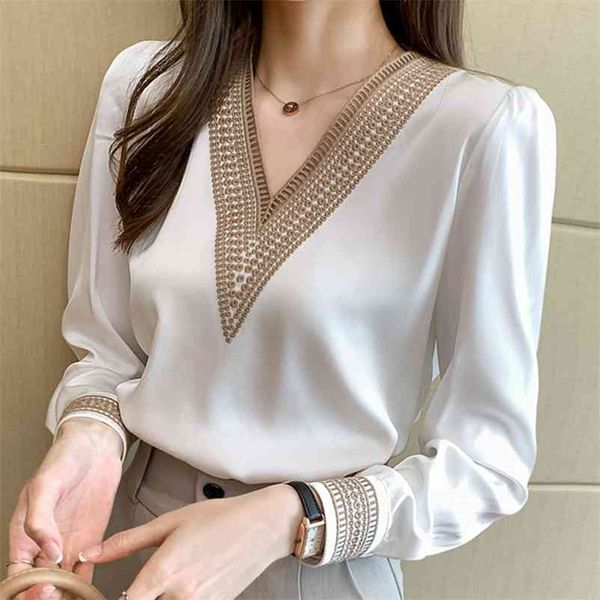 long sleeve white blouse blouse women blusas mujer de moda embroidery v-neck chiffon blouse shirt women blouses e226 210401
long sleeve white blouse blouse women blusas mujer de moda embroidery v-neck chiffon blouse shirt women blouses e226 210401