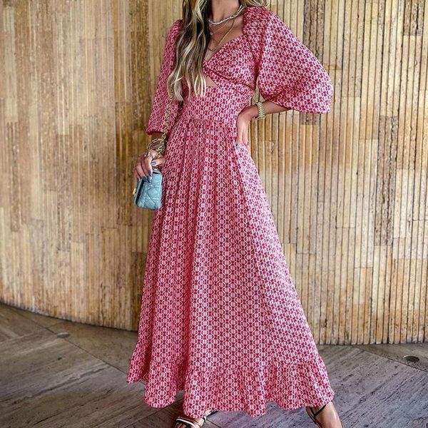 casual dresses printed hollow woman dress loose solid elegant vintage lantern long sleeve lady fashion ruffle 2021, Black;gray
casual dresses printed hollow woman dress loose solid elegant vintage lantern long sleeve lady fashion ruffle 2021, Black;gray