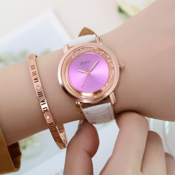 wristwatches lvpai brand gold black roman numerals women watches luxury round fashion wristwatch female quartz watch 233, Slivery;brown
wristwatches lvpai brand gold black roman numerals women watches luxury round fashion wristwatch female quartz watch 233, Slivery;brown