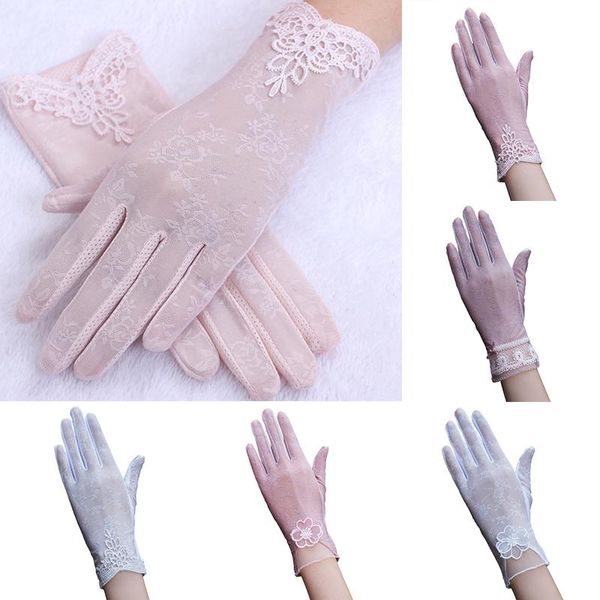 five fingers gloves women short dressy summer uv sunscreen thin silk lace touch screen driving elastic mittens white black, Blue;gray
five fingers gloves women short dressy summer uv sunscreen thin silk lace touch screen driving elastic mittens white black, Blue;gray