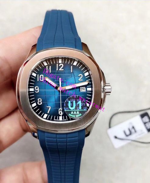 u1 factory grenade mens watches 5711 40mm 2813 automatic watch movement back cover transparent rubber strap blue dial montre de luxe quality, Slivery;brown
u1 factory grenade mens watches 5711 40mm 2813 automatic watch movement back cover transparent rubber strap blue dial montre de luxe quality, Slivery;brown