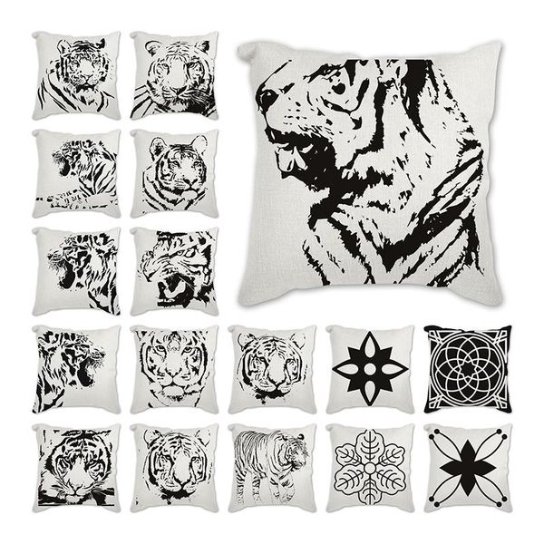 cushion/decorative pillow cushions geometric striped tiger pattern cotton linen throw cushion cover car home sofa bed decorative pillowcase
cushion/decorative pillow cushions geometric striped tiger pattern cotton linen throw cushion cover car home sofa bed decorative pillowcase