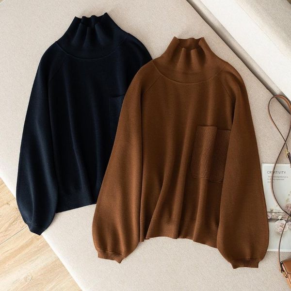 women's sweaters ladies fashion 2021 long casual solid color lantern sleeve turtleneck sweater 1026, White;black
women's sweaters ladies fashion 2021 long casual solid color lantern sleeve turtleneck sweater 1026, White;black