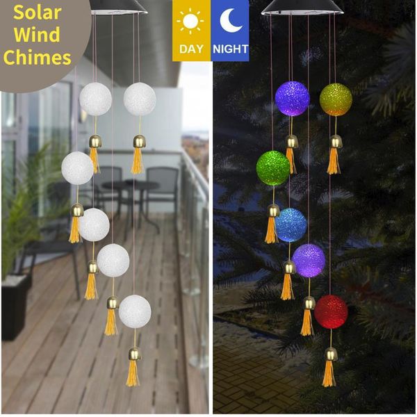 decorative objects & figurines color changing solar power wind chime crystal ball hummingbird butterfly waterproof outdoor windchime light f
decorative objects & figurines color changing solar power wind chime crystal ball hummingbird butterfly waterproof outdoor windchime light f