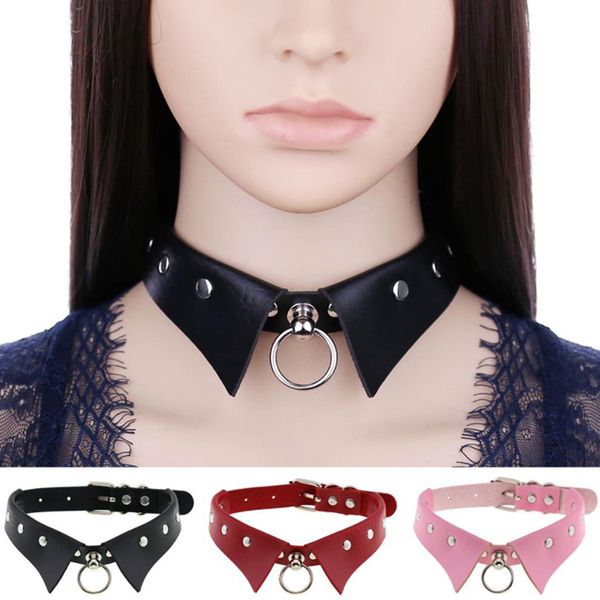 collar style black circle necklace punk holographic harajuku round girl chain choker pu leather chocker fashion neck jewelry, Golden;silver
collar style black circle necklace punk holographic harajuku round girl chain choker pu leather chocker fashion neck jewelry, Golden;silver