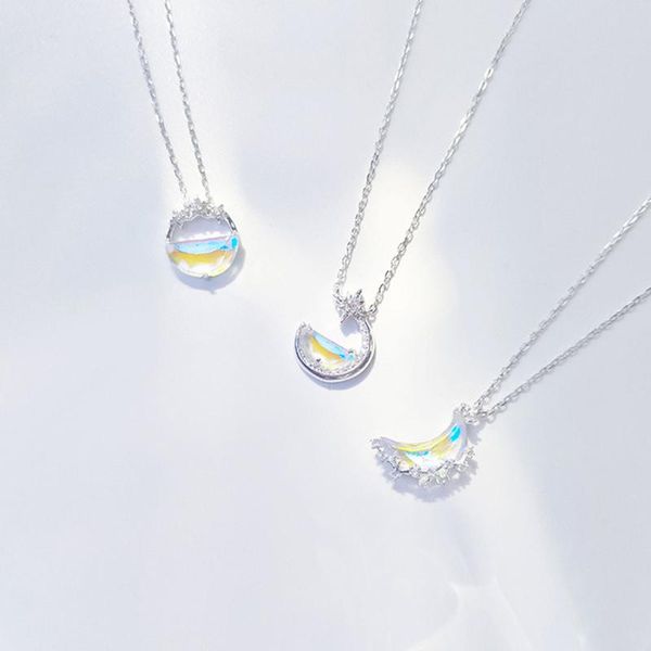 pendant necklaces glowing discoloration moon chain necklace korea creative luminous stone for women fashion jewelry gifts, Silver
pendant necklaces glowing discoloration moon chain necklace korea creative luminous stone for women fashion jewelry gifts, Silver