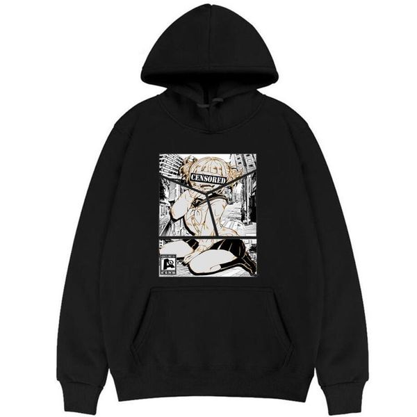 men's hoodies & sweatshirts my hero academia himiko toga bakugou katsuki printed hoodie men women loose clothing oversize comfortable c, Black
men's hoodies & sweatshirts my hero academia himiko toga bakugou katsuki printed hoodie men women loose clothing oversize comfortable c, Black