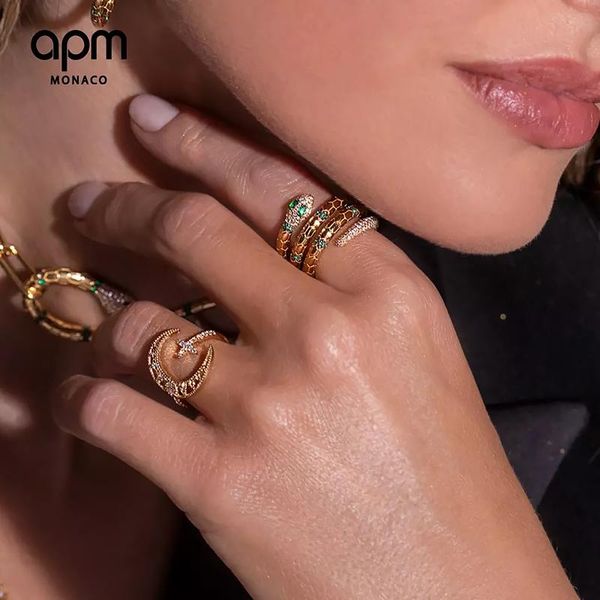 cluster rings star moon design ring 925 pure silver micro inlaid zircon exquisite fashion temperament high-end women's model, Golden;silver
cluster rings star moon design ring 925 pure silver micro inlaid zircon exquisite fashion temperament high-end women's model, Golden;silver