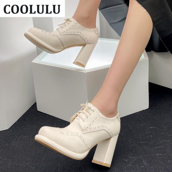 dress shoes coolulu lace up oxford pumps chunky high heel wingtip platform square toe casual women ladies, Black
dress shoes coolulu lace up oxford pumps chunky high heel wingtip platform square toe casual women ladies, Black