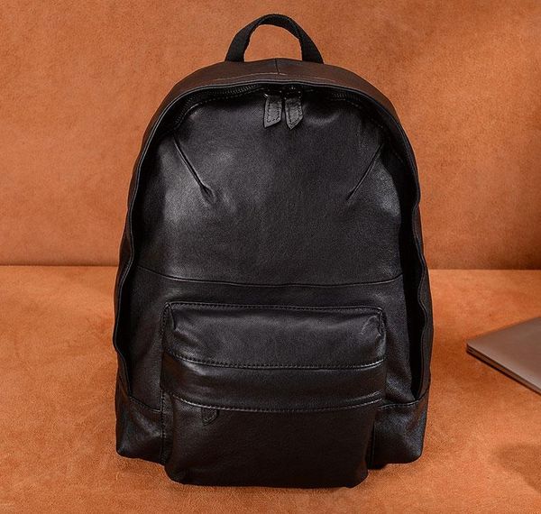 backpack lambskin men genuine leather large capacity male computer lapbag student school travel rucksack
backpack lambskin men genuine leather large capacity male computer lapbag student school travel rucksack