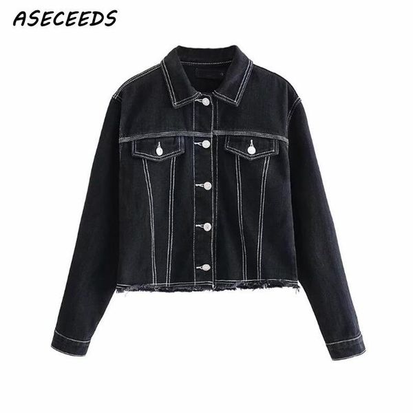 women's suits & blazers casaco feminino long sleeve jaqueta feminina jean jacket women korean fashion clothes 2021 fall veste femme coa, White;black
women's suits & blazers casaco feminino long sleeve jaqueta feminina jean jacket women korean fashion clothes 2021 fall veste femme coa, White;black