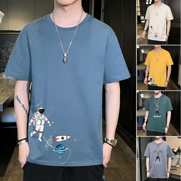 men's t shirts short men 2021 summer t-shirt couple loose half sleeve cotton wear, White;black
men's t shirts short men 2021 summer t-shirt couple loose half sleeve cotton wear, White;black