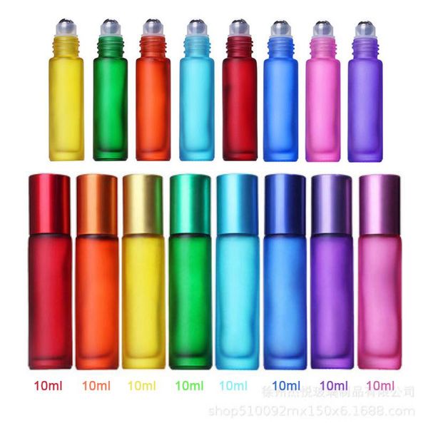 storage bottles & jars 10ml portable frosted colorful essential oil perfume thick glass roller travel refillable rollerball bottle
storage bottles & jars 10ml portable frosted colorful essential oil perfume thick glass roller travel refillable rollerball bottle