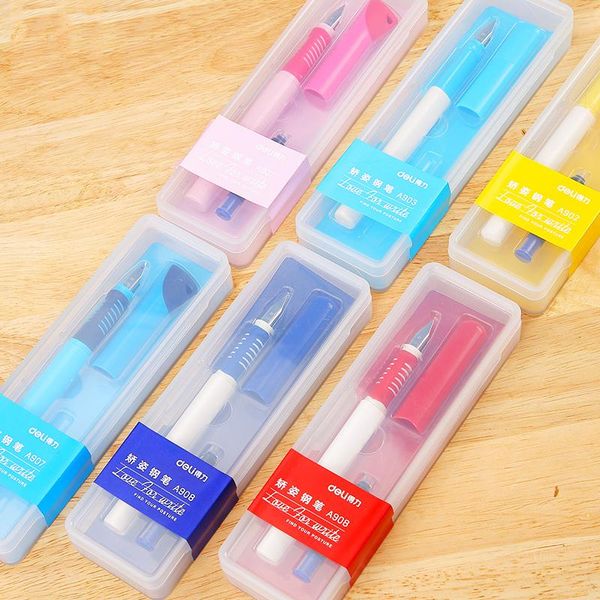 fountain pens ef nib pen correction posture student writing calligraphy ink training device holding stationery child
fountain pens ef nib pen correction posture student writing calligraphy ink training device holding stationery child