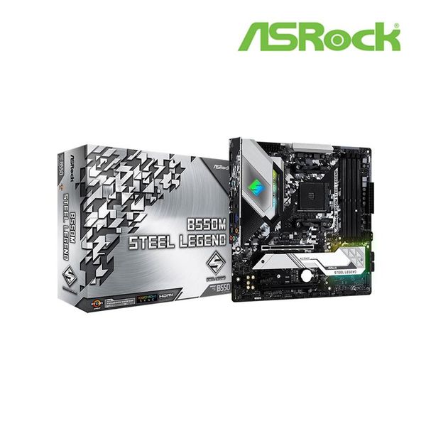 motherboards asrock b550m steel legend micro-atx amd b550 ddr4 4533+(oc)mhz m.2 usb3.2 max-128g double channel socket am4 motherboard
motherboards asrock b550m steel legend micro-atx amd b550 ddr4 4533+(oc)mhz m.2 usb3.2 max-128g double channel socket am4 motherboard