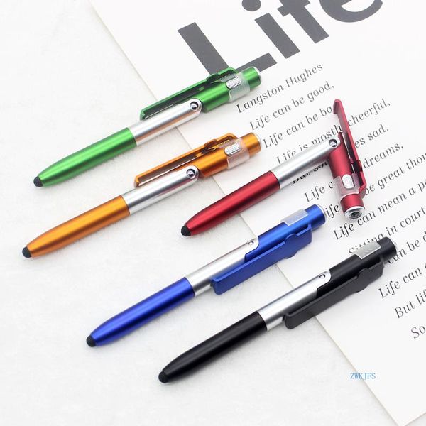 ballpoint pens 36pcs multi-function mobile phone bracket led folding light pen custom advertising four-in-one touch capacitance screen, Blue;orange
ballpoint pens 36pcs multi-function mobile phone bracket led folding light pen custom advertising four-in-one touch capacitance screen, Blue;orange