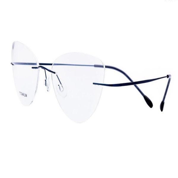fashion sunglasses frames rimless titanium screwless ultralight optical eyeglasses frame gold blue clear lens goggle retro myopia eye, Black
fashion sunglasses frames rimless titanium screwless ultralight optical eyeglasses frame gold blue clear lens goggle retro myopia eye, Black