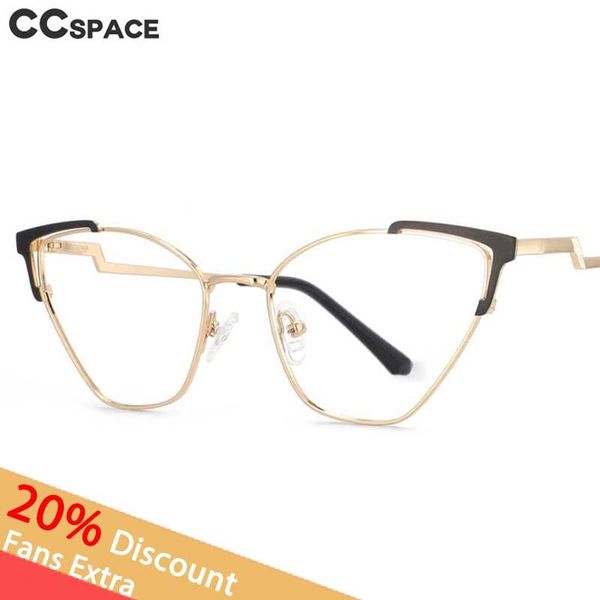 sunglasses 53857 metal cat eye anti-blue light glasses frame spring leg women optical fashion computer eyeglasses, White;black
sunglasses 53857 metal cat eye anti-blue light glasses frame spring leg women optical fashion computer eyeglasses, White;black
