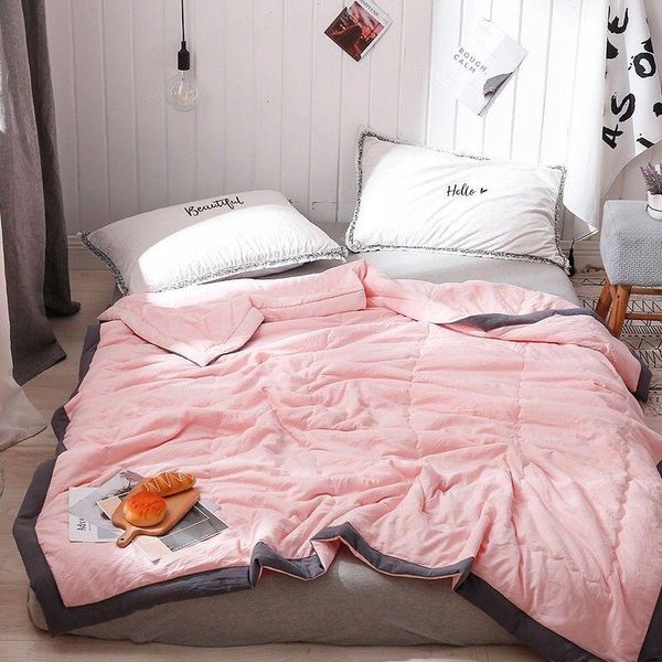 blankets 2021 for beds solid color soft warm plaid square flannel blanket on the bed pink thickness throw
blankets 2021 for beds solid color soft warm plaid square flannel blanket on the bed pink thickness throw
