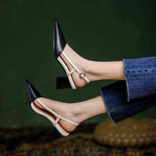 fashion pointed toe chunky heel sandals luxury atmosphere designer for women ladies feminine girl buckle strap ankle-wrap wear, Black
fashion pointed toe chunky heel sandals luxury atmosphere designer for women ladies feminine girl buckle strap ankle-wrap wear, Black