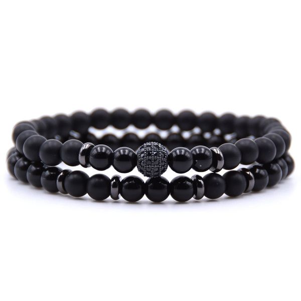 handmade loves gift 6mm natural stone beads strands bracelets gun metal cz charm bracelets, Black
handmade loves gift 6mm natural stone beads strands bracelets gun metal cz charm bracelets, Black