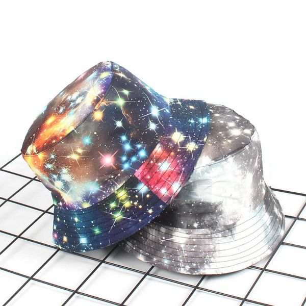 cloches fashion bucket hat women and men starry sky print canvas foldable outdoors fisherman summer casual sun cap l58, Blue;gray
cloches fashion bucket hat women and men starry sky print canvas foldable outdoors fisherman summer casual sun cap l58, Blue;gray