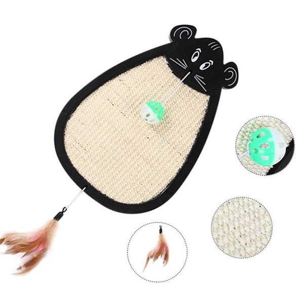 cat toys kapmore 1pc scratch resistant scratcher sisal faux feather bell ball board scratching pad pet supplies
cat toys kapmore 1pc scratch resistant scratcher sisal faux feather bell ball board scratching pad pet supplies