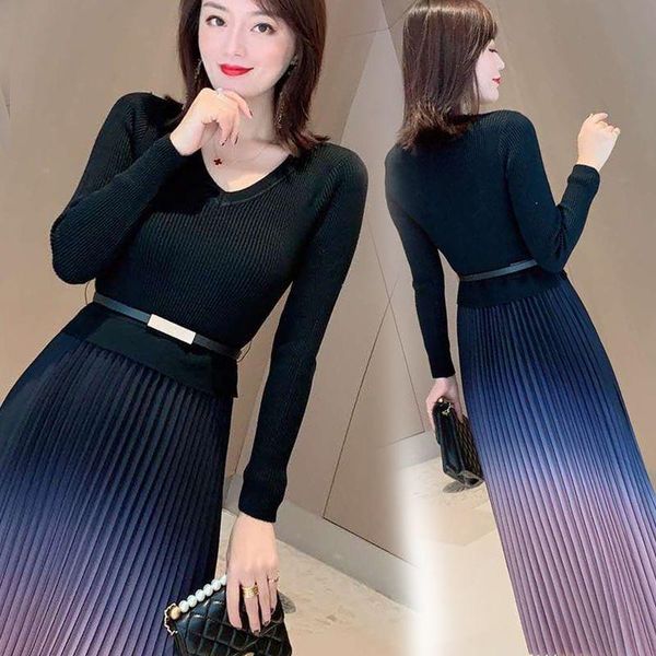 women's sweaters 2021 autumn winter vintage long sleeve sweater midi dresses women solid bodycon elegant party knitted dress vestidos w, White;black
women's sweaters 2021 autumn winter vintage long sleeve sweater midi dresses women solid bodycon elegant party knitted dress vestidos w, White;black