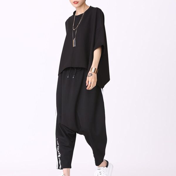 xitao back zippers black women t shirt patchwork plus size casual o neck half batwing sleeve tide korean clothes summer ymt010, White
xitao back zippers black women t shirt patchwork plus size casual o neck half batwing sleeve tide korean clothes summer ymt010, White