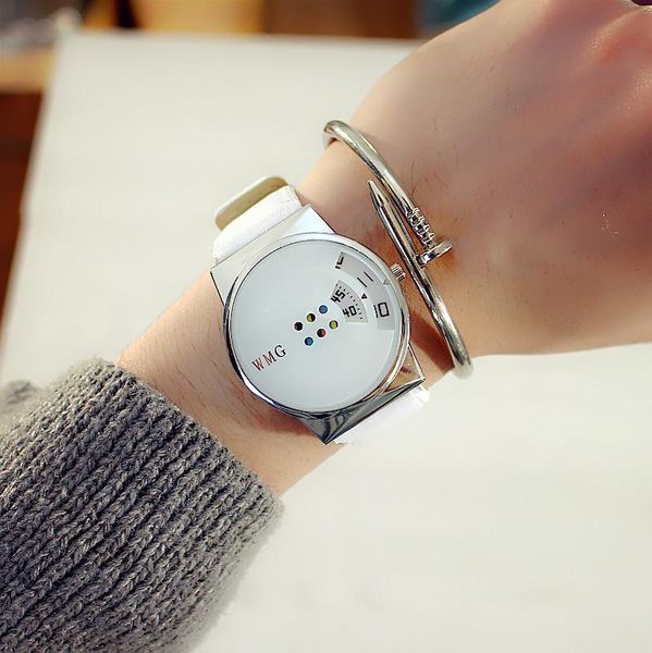 wristwatches personality creativity woman's watches must-have fashion colorful turntable table student white-collar favorite watch for, Slivery;brown
wristwatches personality creativity woman's watches must-have fashion colorful turntable table student white-collar favorite watch for, Slivery;brown
