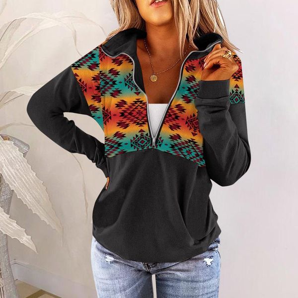 women's hoodies & sweatshirts zipper collar sweatshirt pocket long sleeve pullover vintage winter autumn oversized hoodie sudaderas, Black
women's hoodies & sweatshirts zipper collar sweatshirt pocket long sleeve pullover vintage winter autumn oversized hoodie sudaderas, Black