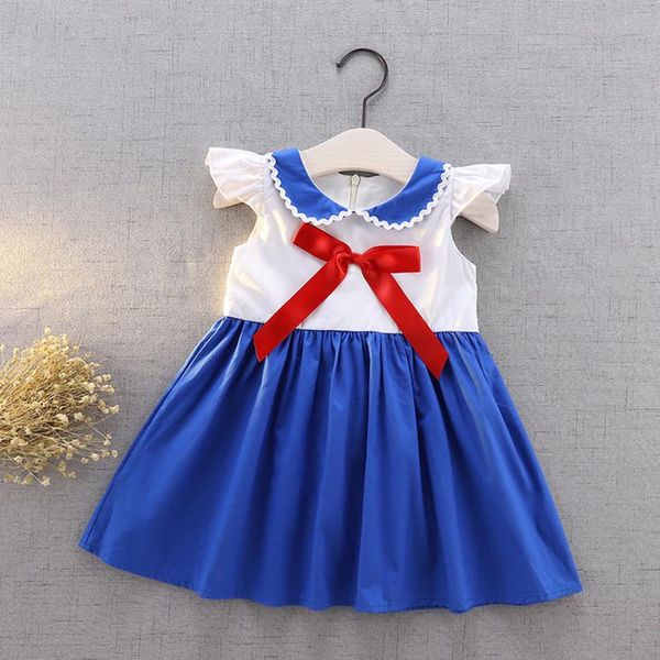 girl's dresses kids girls dress for 2 to 3 years old infant baby sleeveless patchwork bow princess clothes vestidos de verano, Red;yellow
girl's dresses kids girls dress for 2 to 3 years old infant baby sleeveless patchwork bow princess clothes vestidos de verano, Red;yellow