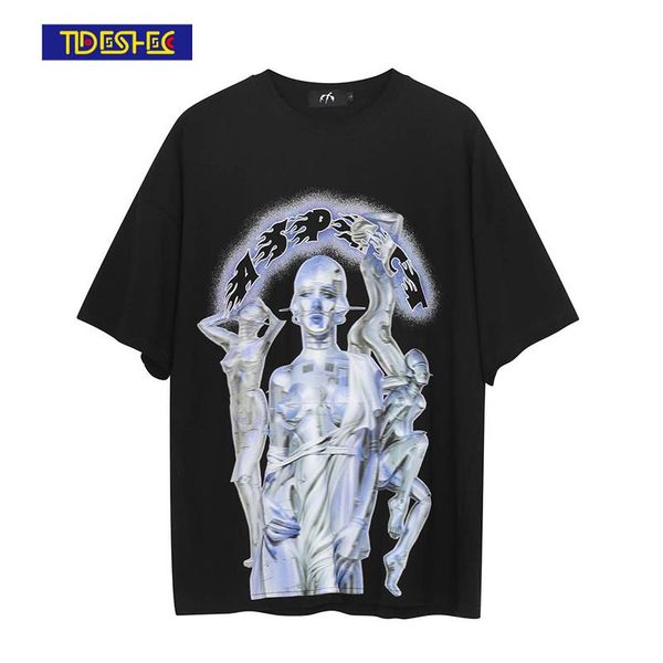 men's t-shirts 2021 t shirt punk oversized graphics shirts rock woman men tshirts goth gothic vintage tee-shirt streetwear tee, White;black
men's t-shirts 2021 t shirt punk oversized graphics shirts rock woman men tshirts goth gothic vintage tee-shirt streetwear tee, White;black