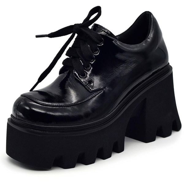 genuine leather black 9cm heels shoes pumps platform fashion ladies women british style casual thick dress
genuine leather black 9cm heels shoes pumps platform fashion ladies women british style casual thick dress