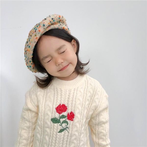 caps & hats girls autumn winter fashion knitted colorful painter cap 2-6 years baby girl cute korean style all-match beret, Yellow
caps & hats girls autumn winter fashion knitted colorful painter cap 2-6 years baby girl cute korean style all-match beret, Yellow