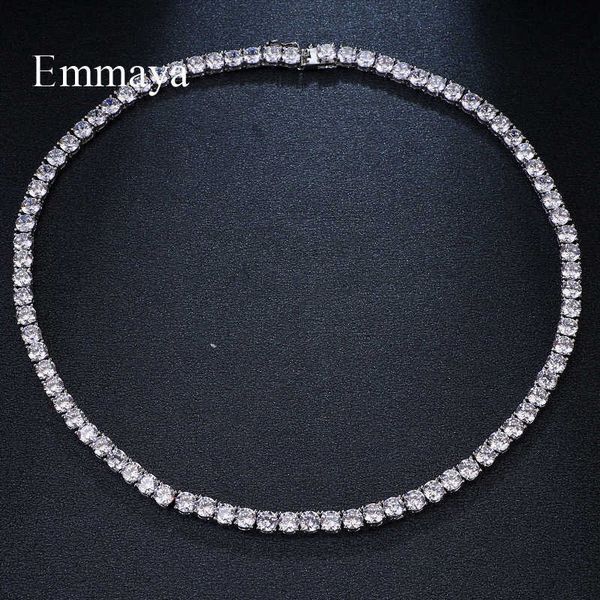 emmaya brand luxury fashion inlay round cubic zircon geometric jewelry necklaces woman shining wedding party gift, Silver
emmaya brand luxury fashion inlay round cubic zircon geometric jewelry necklaces woman shining wedding party gift, Silver