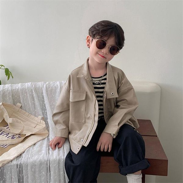 jackets autumn winter boys and girls fashion pilot leather 2021 casual zipper handsome motorcycle coat, Blue;gray
jackets autumn winter boys and girls fashion pilot leather 2021 casual zipper handsome motorcycle coat, Blue;gray