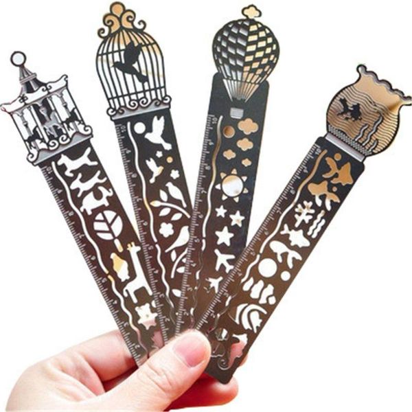 bookmark 1425cm simple cute metal straight ruler hollow creative rulers bookmarks cartoon school office supplies stationery 
bookmark 1425cm simple cute metal straight ruler hollow creative rulers bookmarks cartoon school office supplies stationery