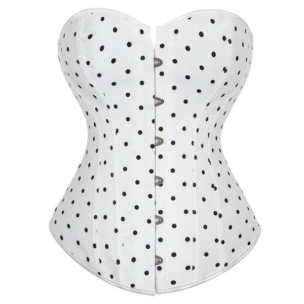 women's shapers women boned corsets polka dot printed bandage shapewear outfit underwear slimming waist trainer belt postpartum girdle, Black;white
women's shapers women boned corsets polka dot printed bandage shapewear outfit underwear slimming waist trainer belt postpartum girdle, Black;white