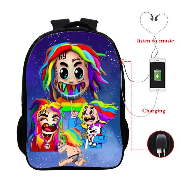backpack 6ix9ine printing backpacks kids school bags teenagers bag travel bookbag nylon 16 inch usb charging mochila
backpack 6ix9ine printing backpacks kids school bags teenagers bag travel bookbag nylon 16 inch usb charging mochila