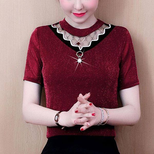 women's blouses & shirts womens 2021 patchwok blouse women summer shirt lace plus size pearl feamle blusas, White
women's blouses & shirts womens 2021 patchwok blouse women summer shirt lace plus size pearl feamle blusas, White