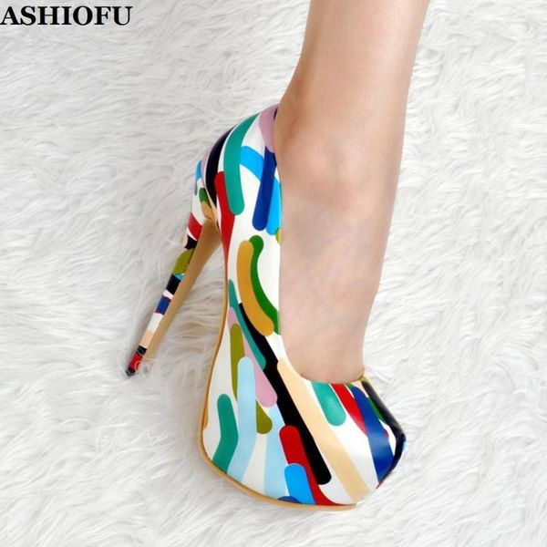 dress shoes ashiofu handmade womens high heel pumps colorful faux leather party platform round-toe evening fashion court, Black
dress shoes ashiofu handmade womens high heel pumps colorful faux leather party platform round-toe evening fashion court, Black