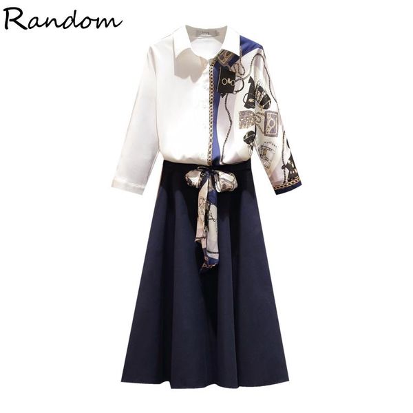 women's tracksuits women autumn office skirt suit female patchwork shirt and a line two piece set smart caual large plus size ol clothe, Gray
women's tracksuits women autumn office skirt suit female patchwork shirt and a line two piece set smart caual large plus size ol clothe, Gray