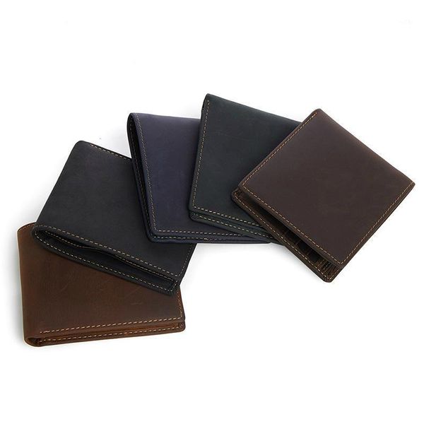 wallets father's day gift short men wallet crazy horse leather coin purse retro genuine fashion casual1, Red;black
wallets father's day gift short men wallet crazy horse leather coin purse retro genuine fashion casual1, Red;black