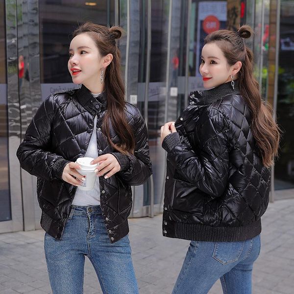 women's down & parkas women in the fall and winter of 2021 fashion led light baseball brief paragraph jacket, Black
women's down & parkas women in the fall and winter of 2021 fashion led light baseball brief paragraph jacket, Black
