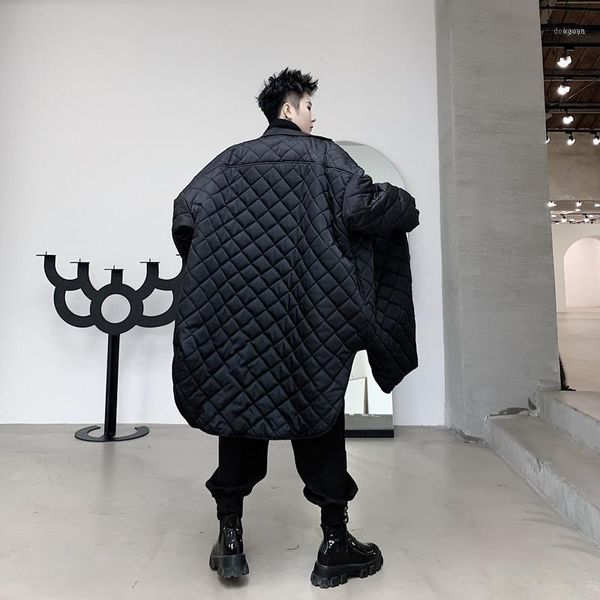 men japan vintage streetwear padded cotton shirt style jacket overcoat male punk gothic thin parkas coat outerwear1, Black
men japan vintage streetwear padded cotton shirt style jacket overcoat male punk gothic thin parkas coat outerwear1, Black