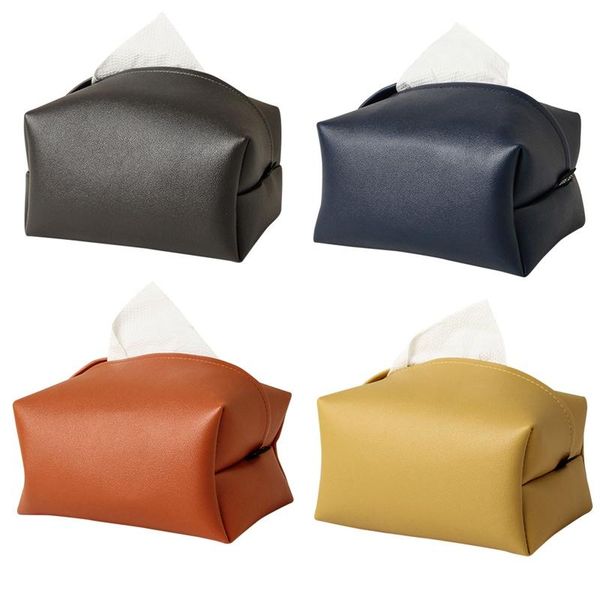 storage bags tissue box cover soft pu leather foldable handkerchief napkin holder for living room kitchen deskboxes
storage bags tissue box cover soft pu leather foldable handkerchief napkin holder for living room kitchen deskboxes