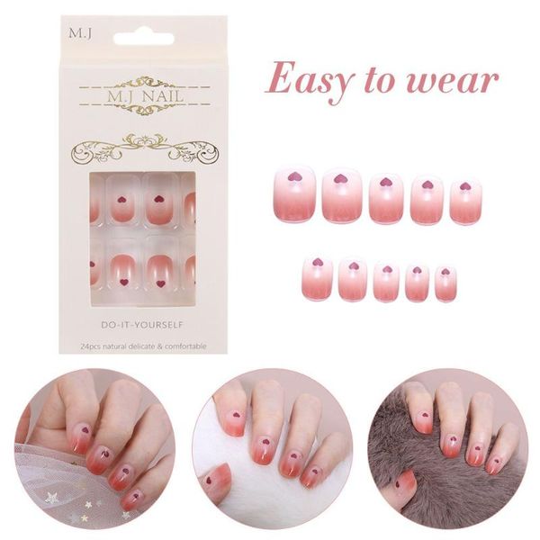 false nails fashion full cover ombre gradient color artificial fake nail love heart, Red;gold
false nails fashion full cover ombre gradient color artificial fake nail love heart, Red;gold