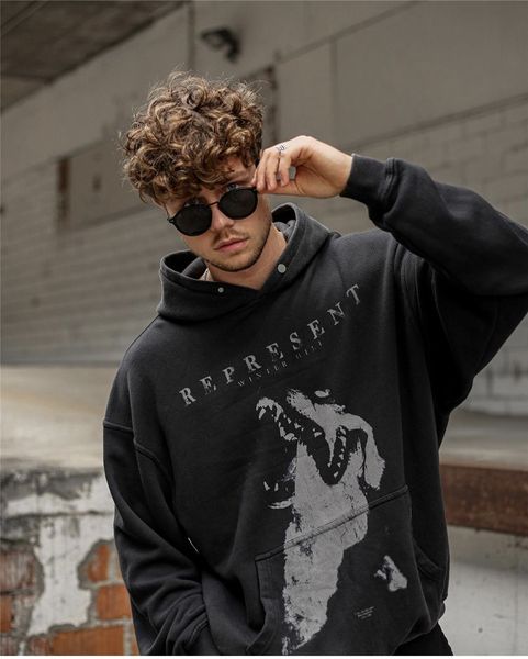men retro black hoodies letter printed novelty fleece hoodie sweatshirt men's fashion autumn hip hop
men retro black hoodies letter printed novelty fleece hoodie sweatshirt men's fashion autumn hip hop