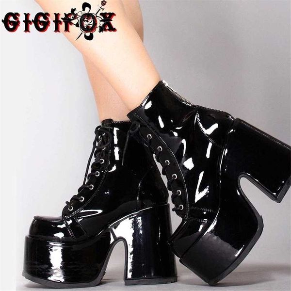 brand big size 43 platform gothic style shoelace zipper extreme high block heels comfy walking motorcycles boots shoes woman 211105, Black
brand big size 43 platform gothic style shoelace zipper extreme high block heels comfy walking motorcycles boots shoes woman 211105, Black